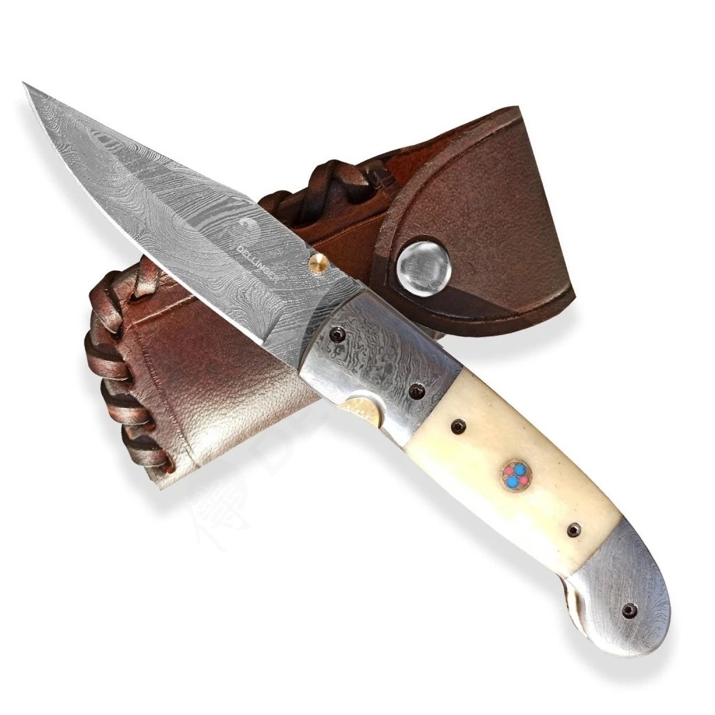 foto Zav�rac� dama�kov� n�� Dellinger Gunnvor Clip � velbloud� kost